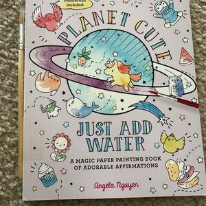 Planet Cute Magic Paper Painting Book